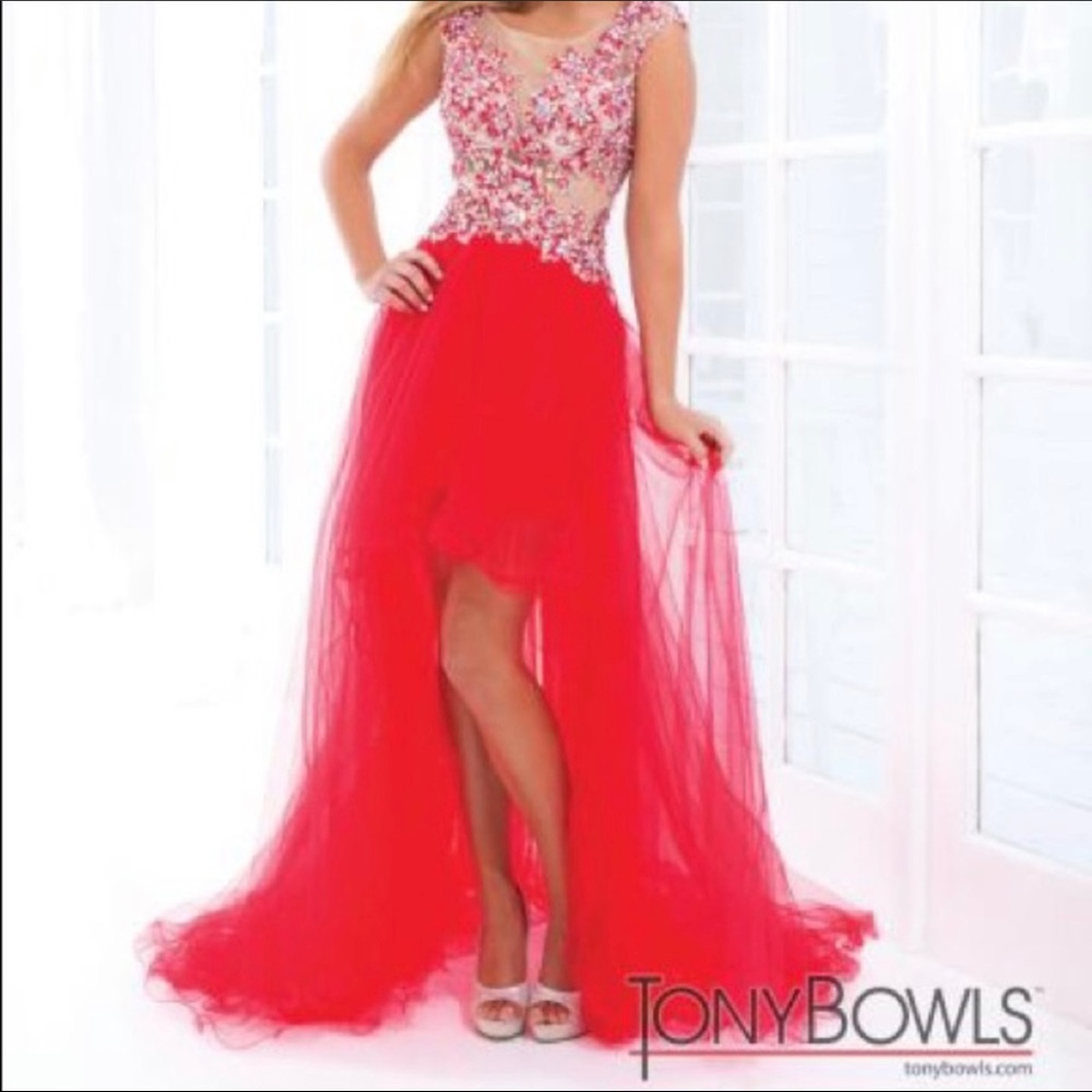 Tony Bowls High-Low Dress NWOT